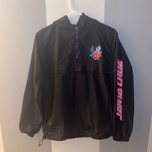 Santa Cruz half zip up jacket!